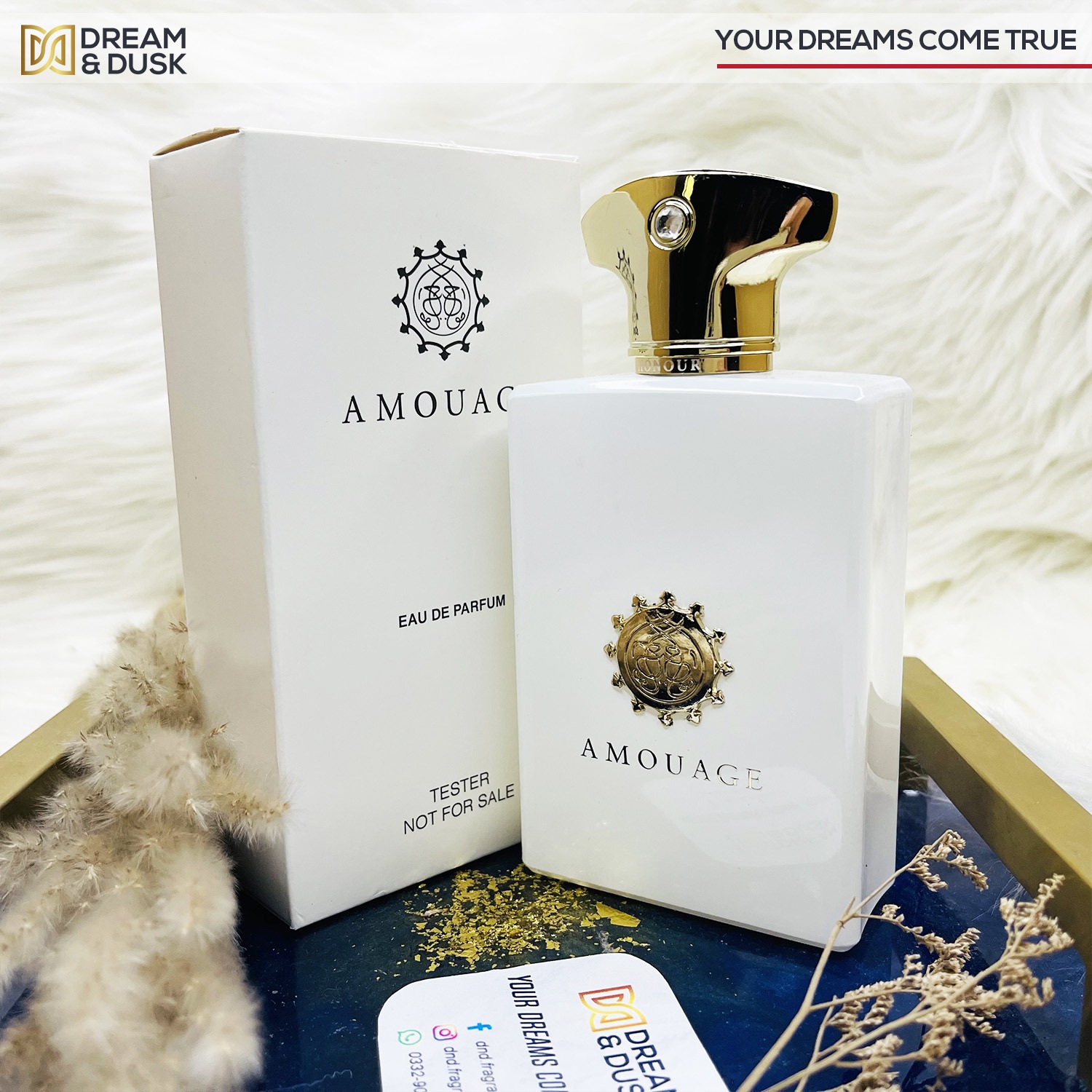 Amouage Honour Man EDP 100ml For Men WHITE BOX TESTER