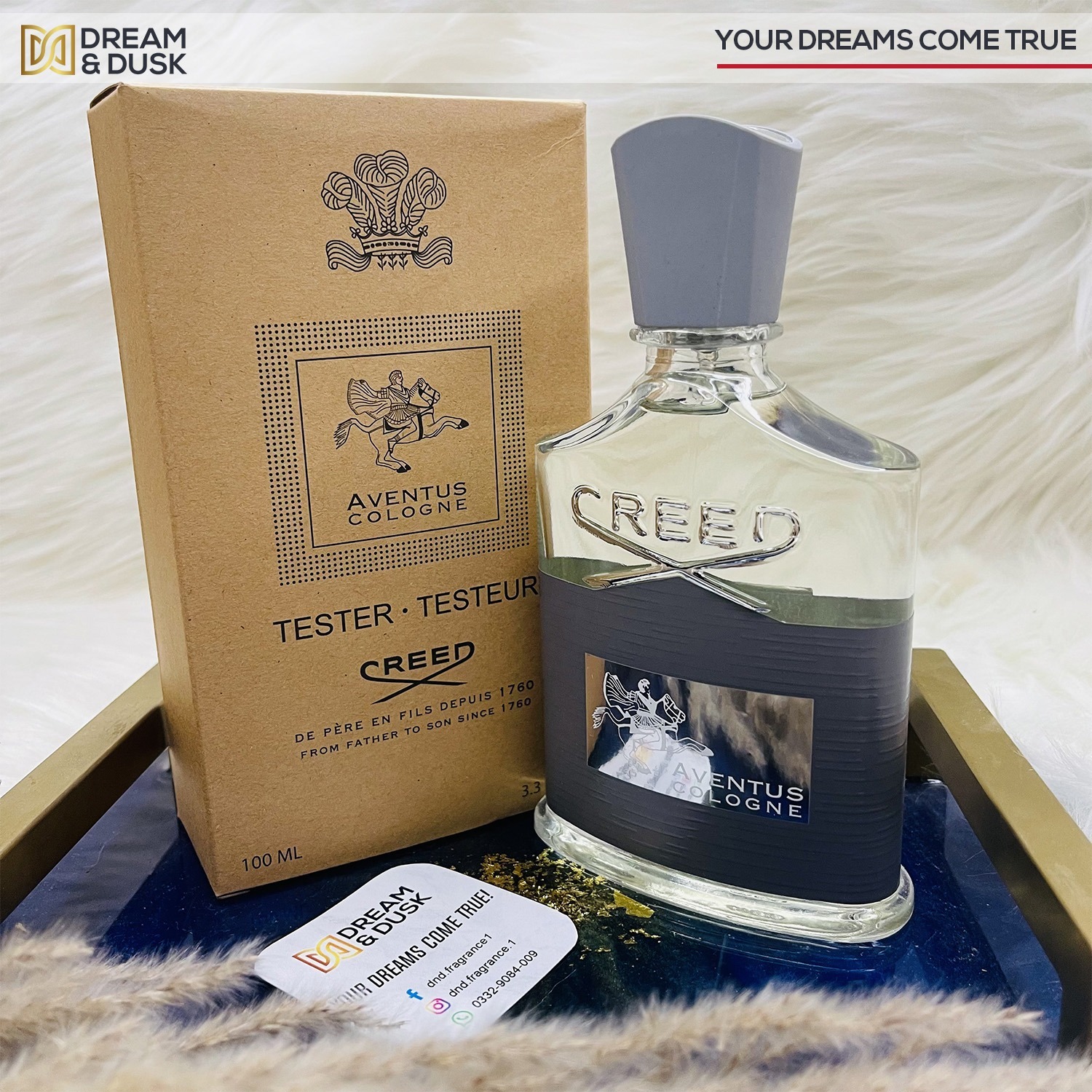 Creed Aventus Cologne EDP 100ml For Men TESTER