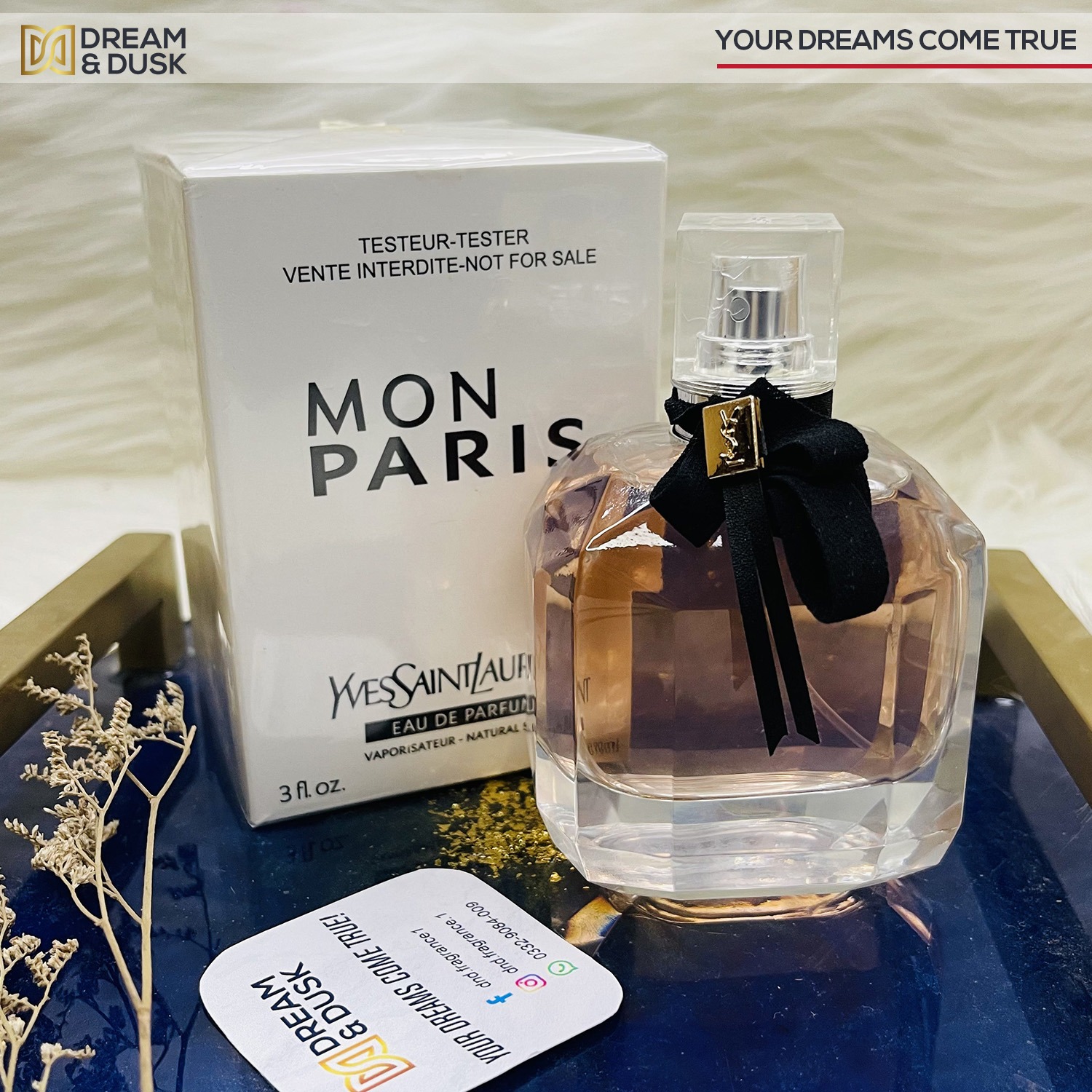 YSL Mon Paris EDP 90ml For Women WHITE BOX TESTER