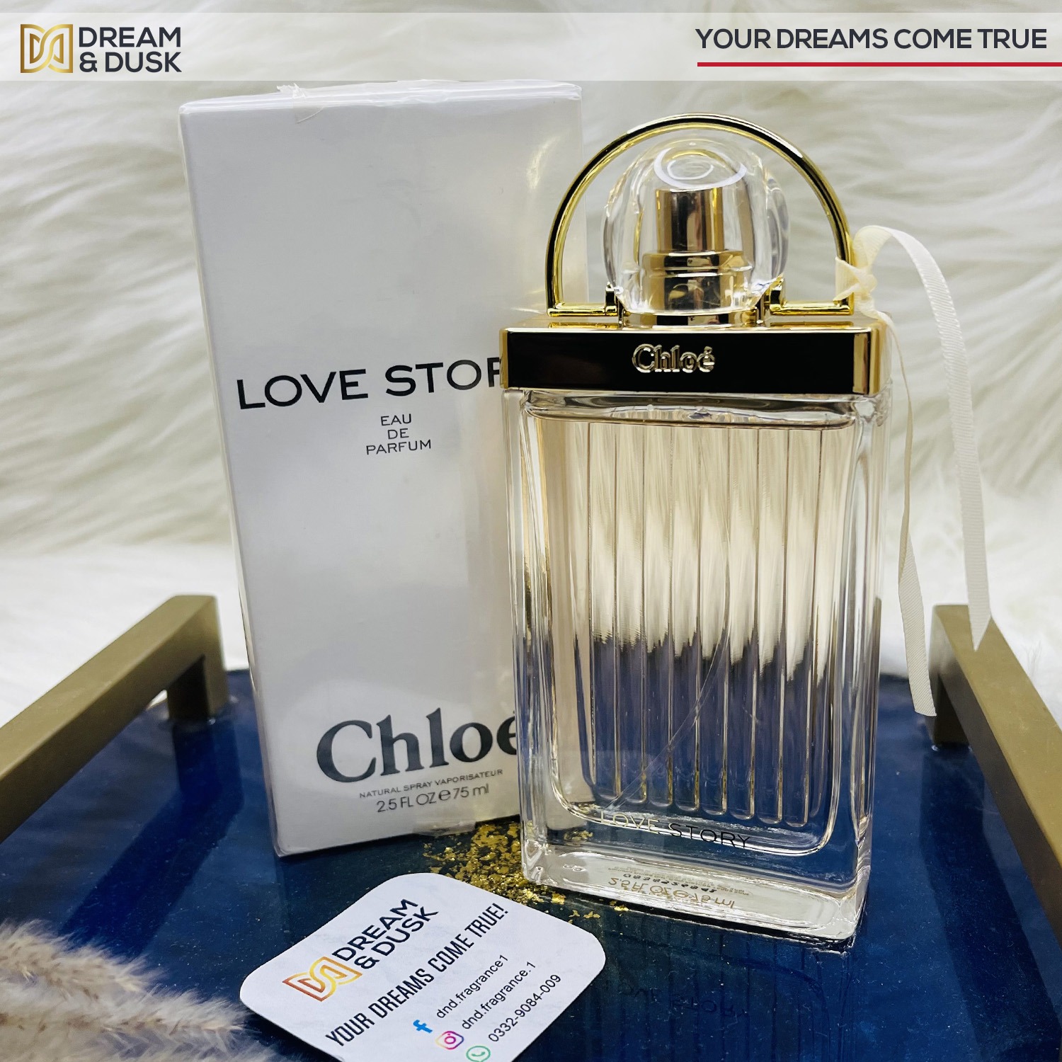 Chloe Love Story EDP 75ml For Women WHITE BOX TESTER