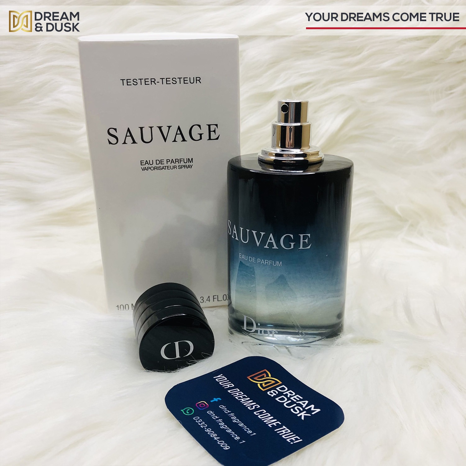 Christian Dior Sauvage EDP 100ml For Men WHITE BOX TESTER