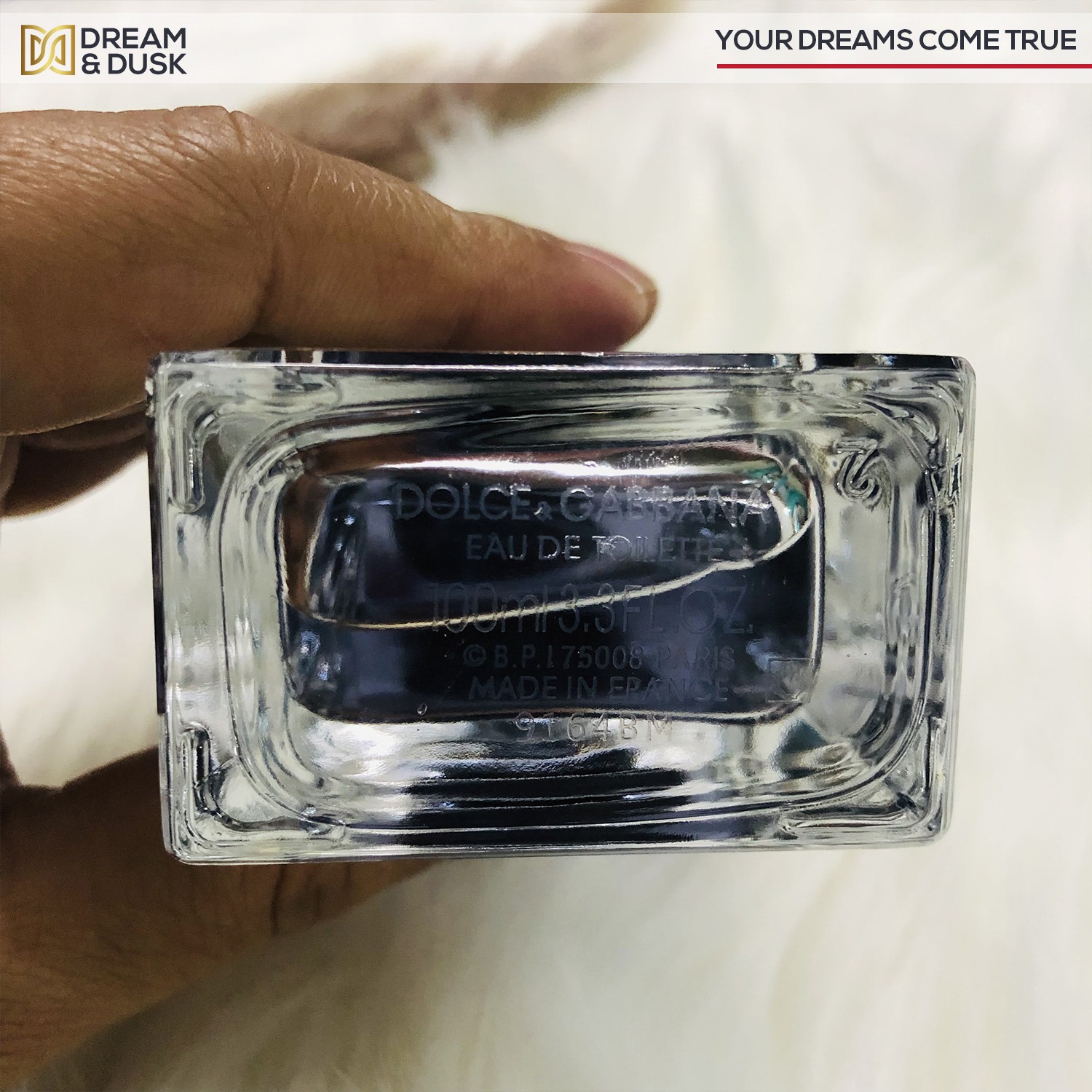 D&G The King EDT 100ml For Male WHITE BOX TESTER